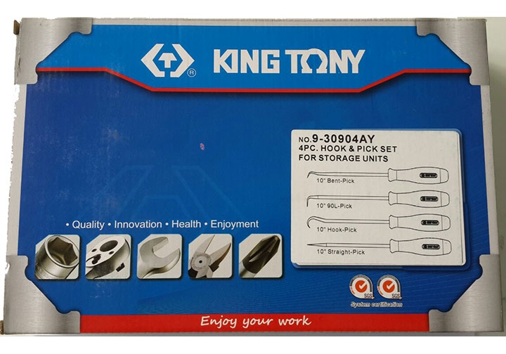 10" Bộ dụng cụ tháo phốt 4 chi tiết Kingtony 9-30904AY 10" Bộ dụng cụ tháo phốt 4 chi tiết Kingtony 9-30904AY
