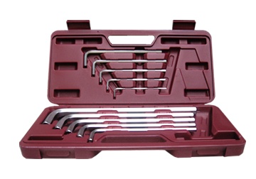 10 chi tiết Bộ lục giác hệ mét TOP TWT-10 10 chi tiết Bộ lục giác hệ mét TOP TWT-10
