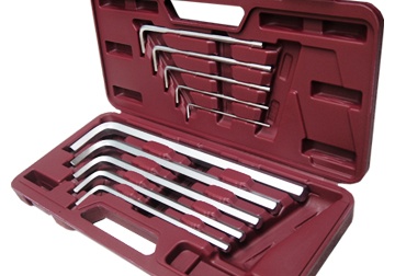 10 chi tiết Bộ lục giác hệ mét TOP TWT-10 10 chi tiết Bộ lục giác hệ mét TOP TWT-10