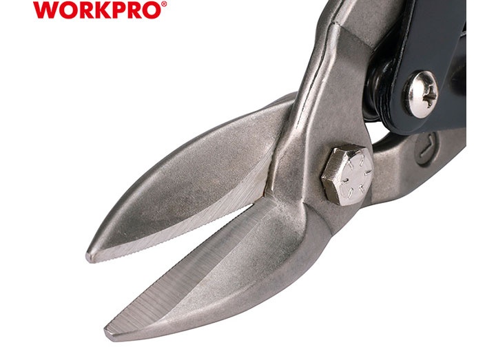 10" Kéo cắt tôn mũi cong trái Workpro WP214016