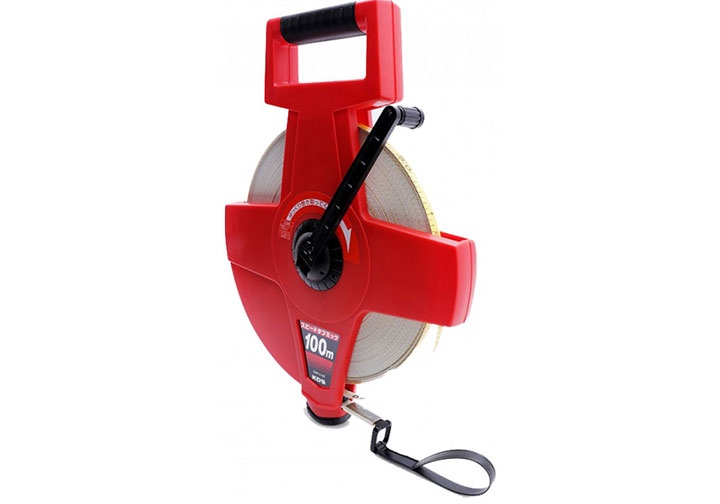 100m Thước dây sợi thủy tinh KDS SGR12-100CF 100m Thước dây sợi thủy tinh KDS SGR12-100CF