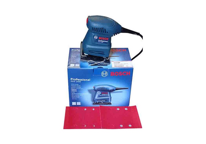 105mm Máy chà nhám vuông Bosch GSS 1400 105mm Máy chà nhám vuông Bosch GSS 1400