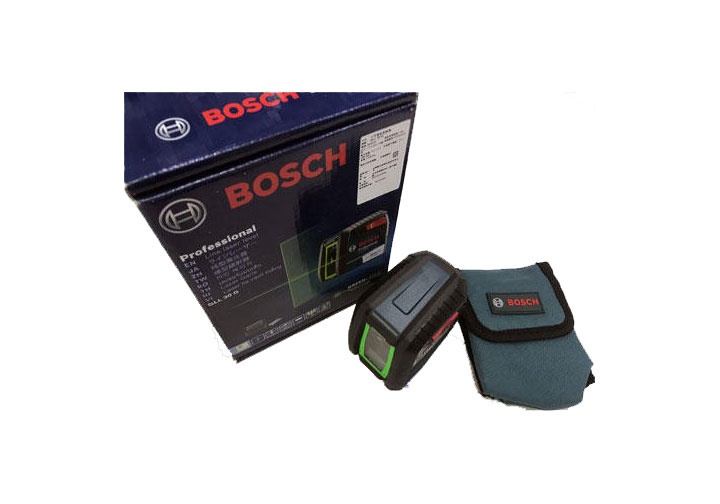 10m Máy cân mực tia laser xanh Bosch GLL 30 G 10m Máy cân mực tia laser xanh Bosch GLL 30 G