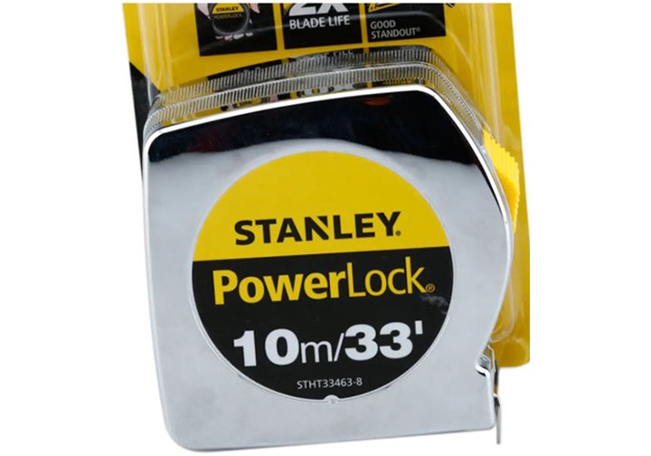 10m Thước cuộn thép Stanley STHT33463-8 10m Thước cuộn thép Stanley STHT33463-8