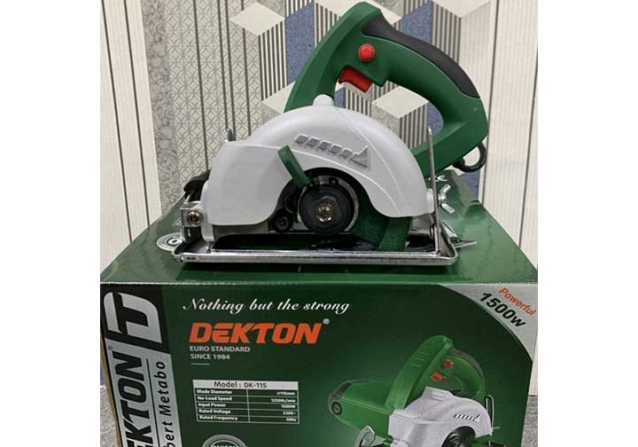 110mm Máy cưa gỗ và cắt gạch 1500W Dekton DK-115 110mm Máy cưa gỗ và cắt gạch 1500W Dekton DK-115