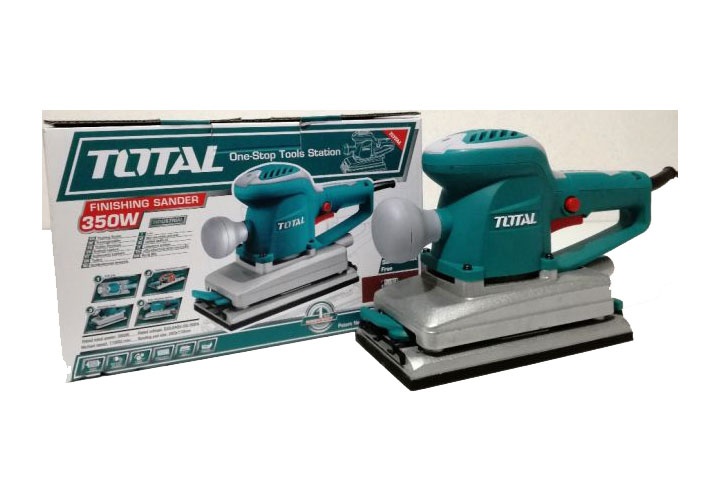 110x220mm Máy chà nhám hình chữ nhật 350W Total TF1302206 110x220mm Máy chà nhám hình chữ nhật 350W Total TF1302206