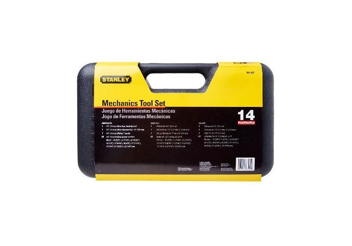 1/2" Bộ khẩu 14 chi tiết hệ mét Stanley 86-501 1/2" Bộ khẩu 14 chi tiết hệ mét Stanley 86-501