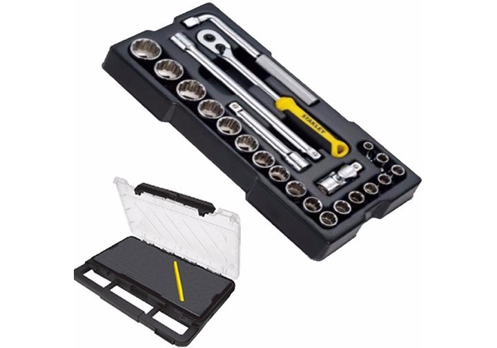 1/2" Bộ tuýp 23 chi tiết Stanley STMT74726-8C 1/2" Bộ tuýp 23 chi tiết Stanley STMT74726-8C