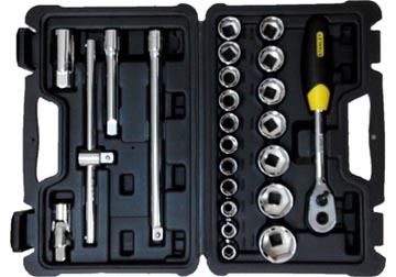 1/2” Bộ tuýp 24 chi tiết Stanley STMT72795-8 1/2” Bộ tuýp 24 chi tiết Stanley STMT72795-8