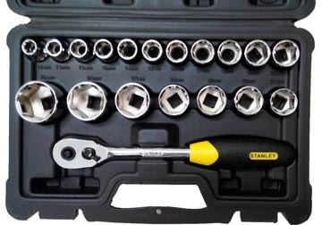 1/2” Bộ tuýp 24 chi tiết Stanley STMT72795-8 1/2” Bộ tuýp 24 chi tiết Stanley STMT72795-8