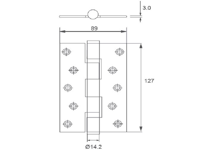 127x89x3mm Bản lề bi kích thước lớn inox 316 Imundex 701.32.900 127x89x3mm Bản lề bi kích thước lớn inox 316 Imundex 701.32.900