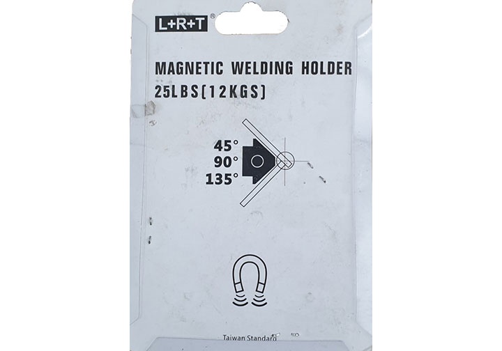 12KGS (25LBS) Ke góc nam châm hàn góc 45, 90, 135 độ L+R+T 12KGS (25LBS) Ke góc nam châm hàn góc 45, 90, 135 độ L+R+T