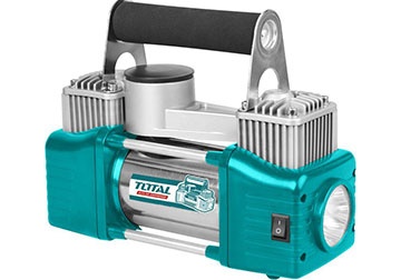 12V Máy bơm hơi lốp xe ô tô Total TTAC2506T 12V Máy bơm hơi lốp xe ô tô Total TTAC2506T