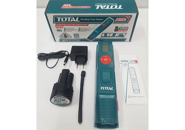 12V Máy bơm hơi dùng pin Total TACLI12011 12V Máy bơm hơi dùng pin Total TACLI12011