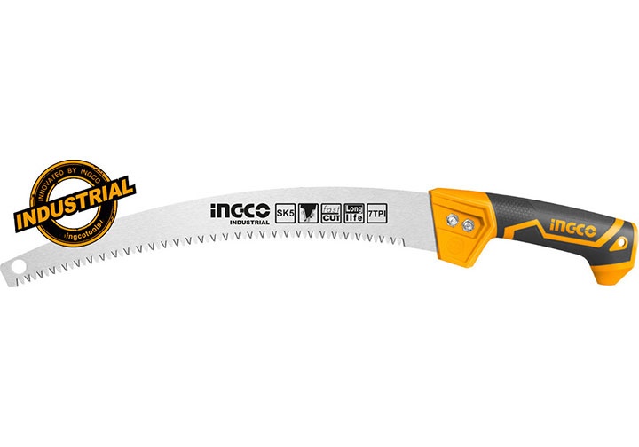 13" (330mm) Cưa cành cầm tay lưỡi cong INGCO HPS3308 13" (330mm) Cưa cành cầm tay lưỡi cong INGCO HPS3308
