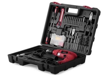 13mm Bộ dụng cụ và máy khoan 138 chi tiết Skil 6613 13mm Bộ dụng cụ và máy khoan 138 chi tiết Skil 6613