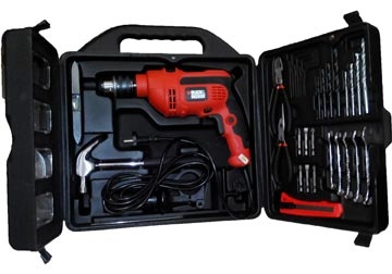 13mm Máy khoan 550W kèm 49 phụ kiện Black and Decker KR554REP11 13mm Máy khoan 550W kèm 49 phụ kiện Black and Decker KR554REP11