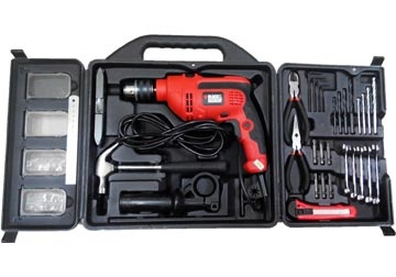 13mm Máy khoan 550W kèm 49 phụ kiện Black and Decker KR554REP11 13mm Máy khoan 550W kèm 49 phụ kiện Black and Decker KR554REP11