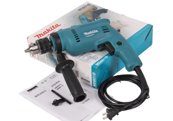 13mm Máy khoan búa 500W Makita M0801B 13mm Máy khoan búa 500W Makita M0801B