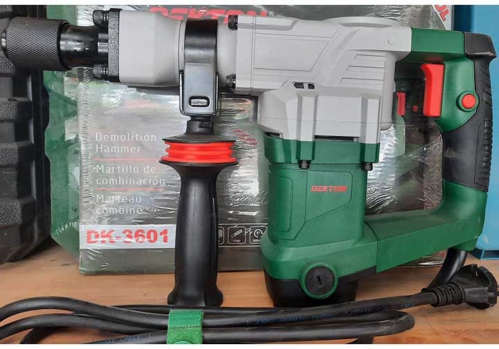 1400W Máy đục bê tông Dekton DK-3601 1400W Máy đục bê tông Dekton DK-3601