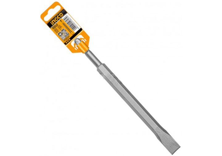 14x250x20mm Mũi đục dẹp INGCO DBC0122501 14x250x20mm Mũi đục dẹp INGCO DBC0122501