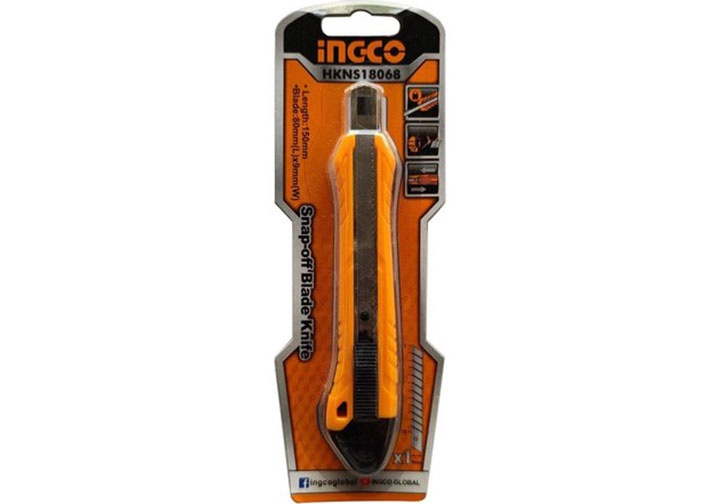 150mm Dao rọc giấy Ingco HKNS18068 150mm Dao rọc giấy Ingco HKNS18068