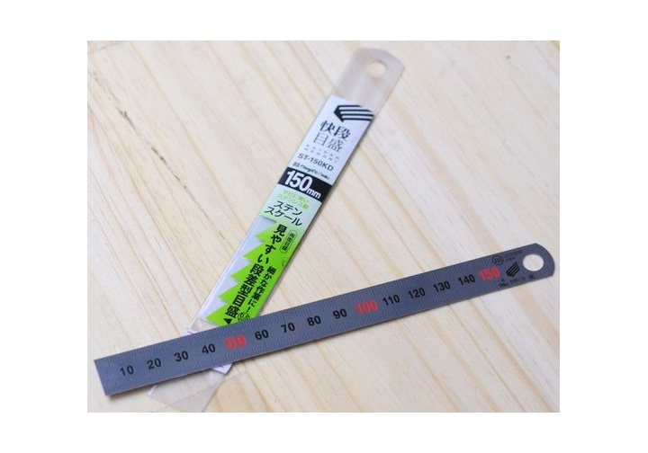 150mm Thước lá inox mạ nhũ bạc Niigata ST-150KD (Bỏ mẫu) 150mm Thước lá inox mạ nhũ bạc Niigata ST-150KD (Bỏ mẫu)