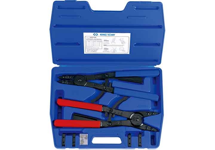 16" Bộ kìm mở phe 11 chi tiết Kingtony 45211PP 16" Bộ kìm mở phe 11 chi tiết Kingtony 45211PP