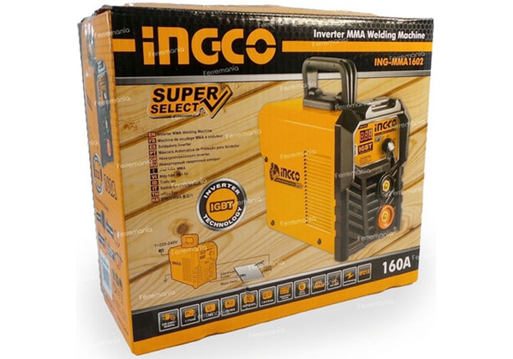 160A Máy hàn điện tử Ingco ING-MMA1602 160A Máy hàn điện tử Ingco ING-MMA1602