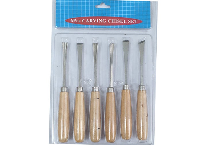160mm Bộ đục chạm gỗ 6 chi tiết 160mm Bộ đục chạm gỗ 6 chi tiết