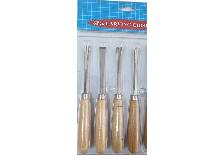 160mm Bộ đục chạm gỗ 6 chi tiết 160mm Bộ đục chạm gỗ 6 chi tiết