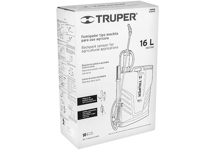 16L Bình phun thuốc đeo vai Truper 14192 (FUM-16) 16L Bình phun thuốc đeo vai Truper 14192 (FUM-16)