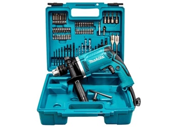 16mm Bộ máy khoan 74 chi tiết Makita HP1630X100 16mm Bộ máy khoan 74 chi tiết Makita HP1630X100
