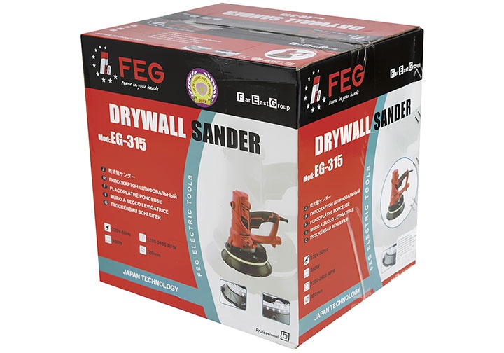 180mm Máy chà nhám tường 900W FEG EG-315 180mm Máy chà nhám tường 900W FEG EG-315