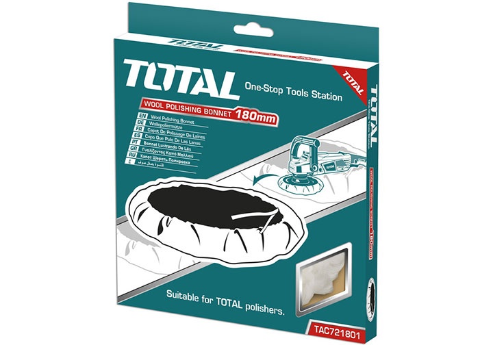 180mm Nỉ đánh bóng Total TAC721801 180mm Nỉ đánh bóng Total TAC721801