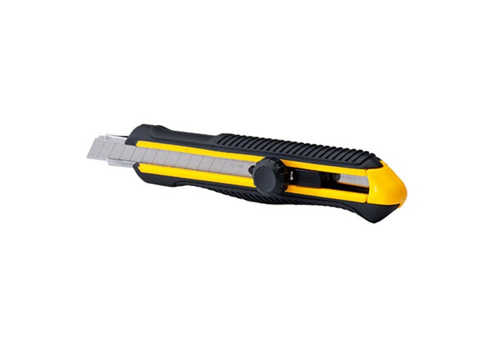 18mm Dao rọc giấy cán bọc cao su mềm Stanley STHT10418-8 18mm Dao rọc giấy cán bọc cao su mềm Stanley STHT10418-8