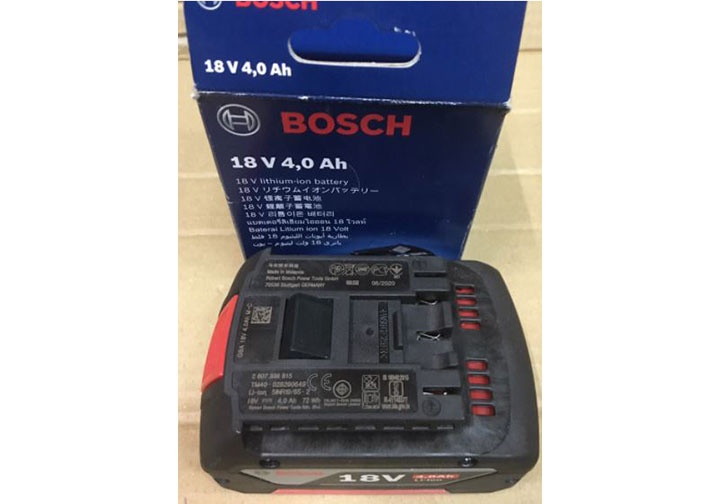 18V/4.0Ah Pin Lithium-Ion Bosch 1600A00163