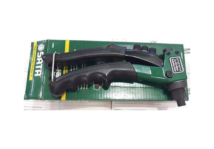 2.4, 3.2, 4, 4.8mm Kìm bấm riveter trợ lực Sata 90-501 (90501) 2.4, 3.2, 4, 4.8mm Kìm bấm riveter trợ lực Sata 90-501 (90501)