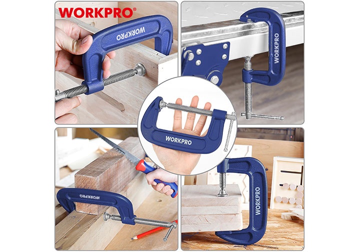 2" (50mm) Cảo chữ C Workpro WP232017 2" (50mm) Cảo chữ C Workpro WP232017