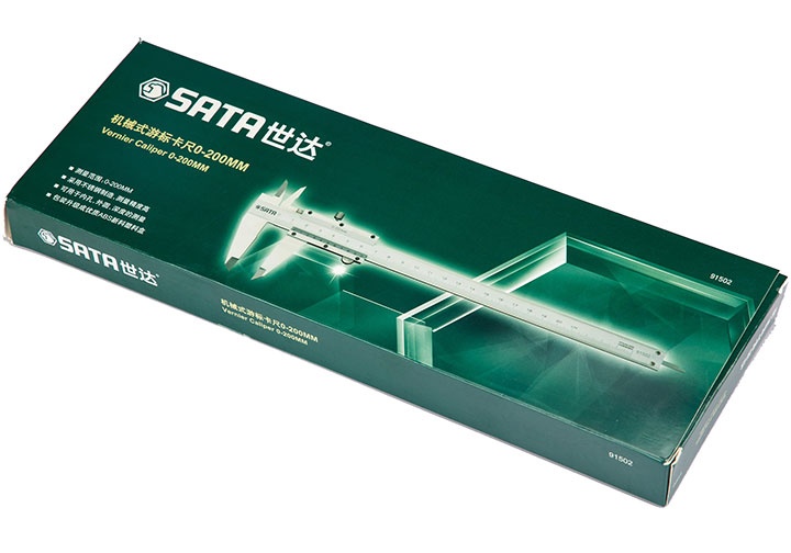 200mm Thước cặp cơ Sata 91-502 (91502) 200mm Thước cặp cơ Sata 91-502 (91502)