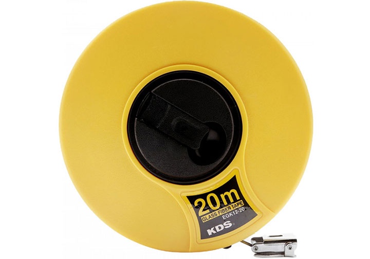 20m Thước dây sợi thủy tinh KDS EGK1220 20m Thước dây sợi thủy tinh KDS EGK1220