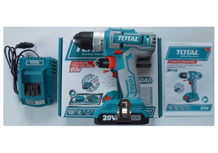 20V Máy khoan vặn vít dùng pin Total TDLI20021 20V Máy khoan vặn vít dùng pin Total TDLI20021