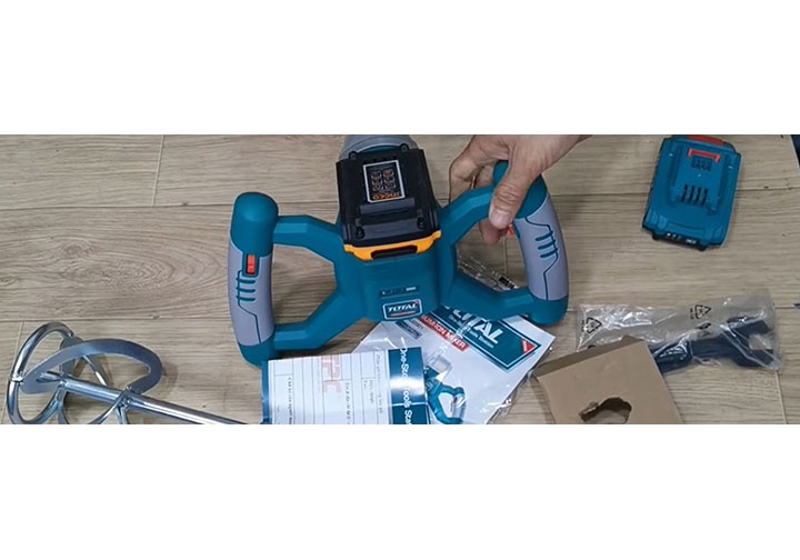 20V Máy trộn sơn dùng pin Total TMXLI2001 20V Máy trộn sơn dùng pin Total TMXLI2001
