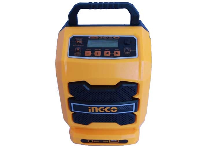 20V Radio (loa) công trường dùng pin Ingco CJRLI2001