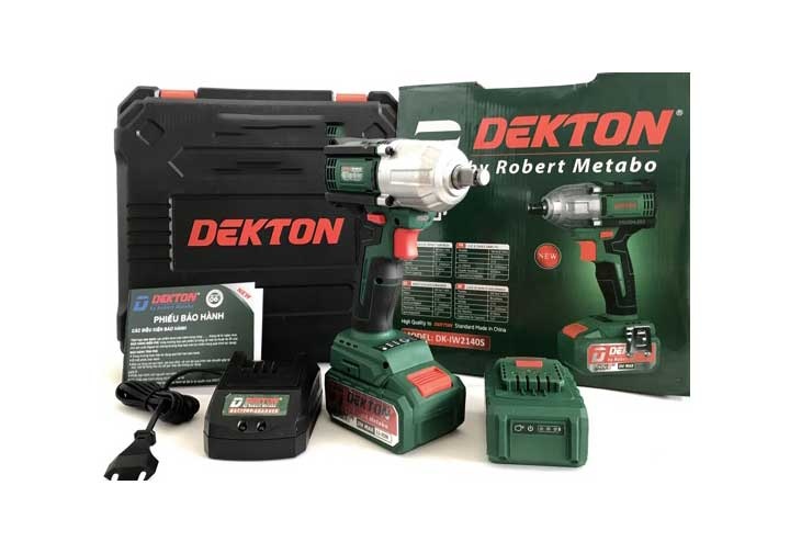 21V Máy siết bu lông dùng pin Dekton DK-IW2140S 21V Máy siết bu lông dùng pin Dekton DK-IW2140S
