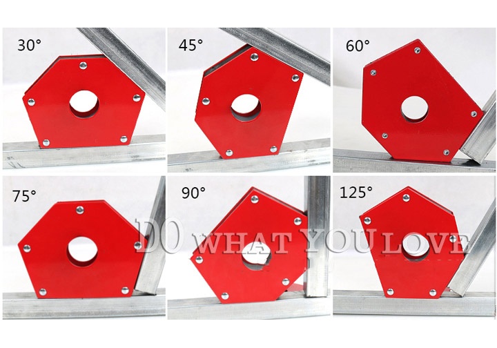 22Kg (50LBS) Ke nam châm hàn 6 góc QJ-6014 22Kg (50LBS) Ke nam châm hàn 6 góc QJ-6014