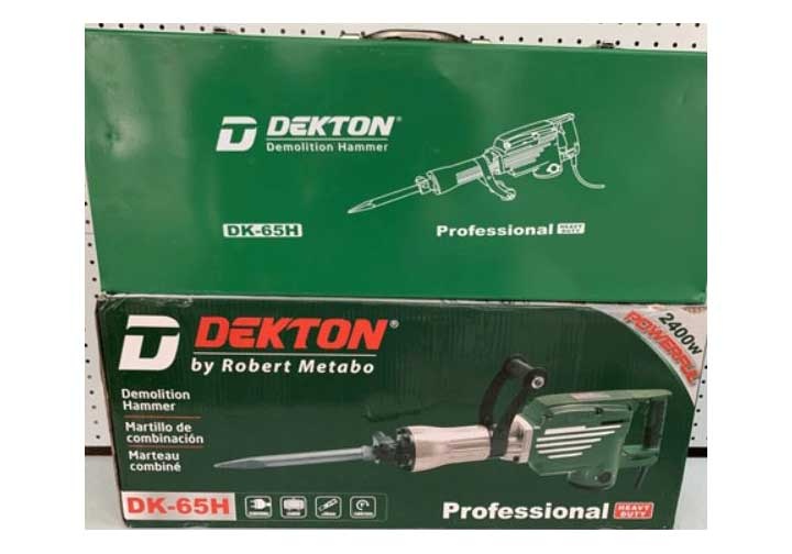 2400W Máy đục bê tông Dekton DK-65H 2400W Máy đục bê tông Dekton DK-65H