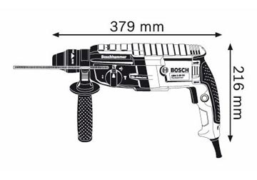 28mm Máy khoan búa 820W Bosch GBH 2-28 DV