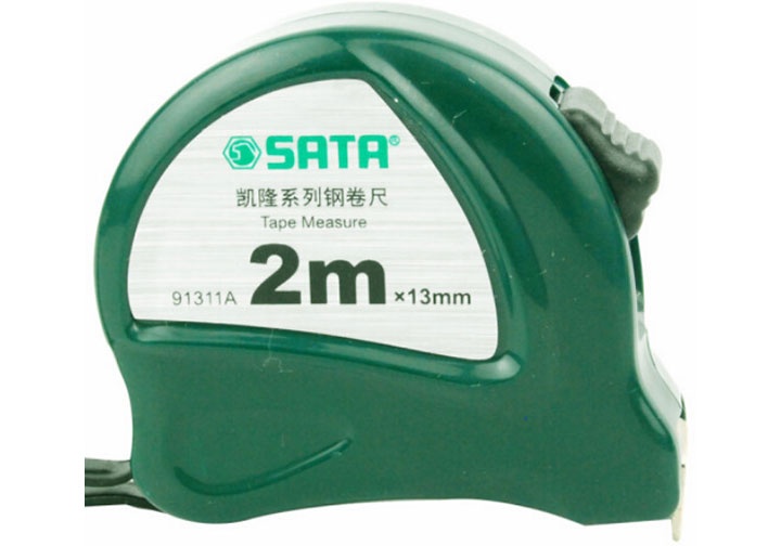 2m Thước cuộn thép Sata 91-311A (91311A) 2m Thước cuộn thép Sata 91-311A (91311A)