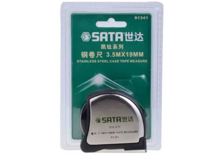 3.5m Thước cuốn thép Sata 91-341 (91341) 3.5m Thước cuốn thép Sata 91-341 (91341)